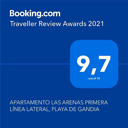 Apartamento Las Arenas Primera Linea Lateral, Playa de Gandia